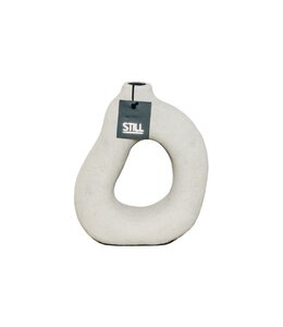 47055 - D Vase L Beige