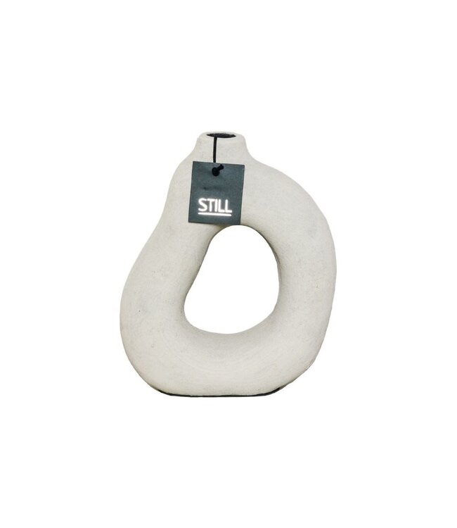 47055 - D Vase L Beige
