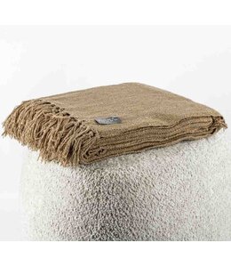 @ Plaid Cosy 130x160cm brown