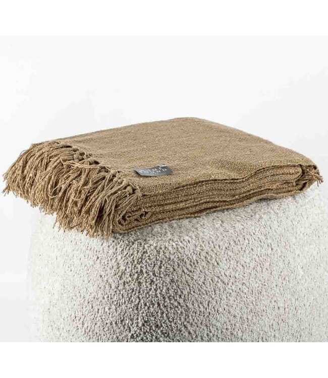 Plaid Cosy 130x160cm brown