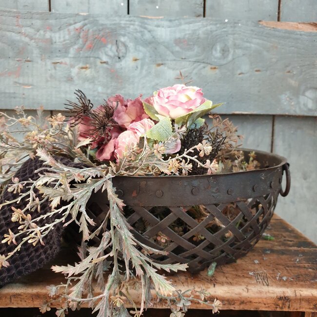 # Iron basket M D31 x 11cm