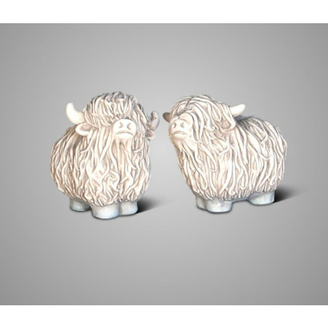 # Afgeprijsde artikelen verzending eigen risico # Scottish Highlander BRYNXZ Majestic Taupe D.17-16 - per stuk - rechte hoorn