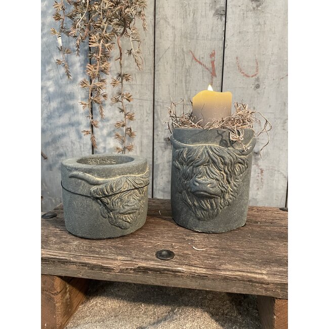 # Tealightholder Scotty Majestic Vintage M D.11 H.8