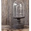 # Stoere stolp met houten voet - 20 x 20 x 50 cm