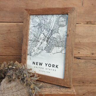 ## wordt niet verzonden - Fotolijst - hout - 27 x 35 x 3,5 cm ( binnenmaat 21 x 30 cm) - large