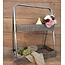 # Etagere - grey finish - 50 x 25 x 60 cm - excl. deco