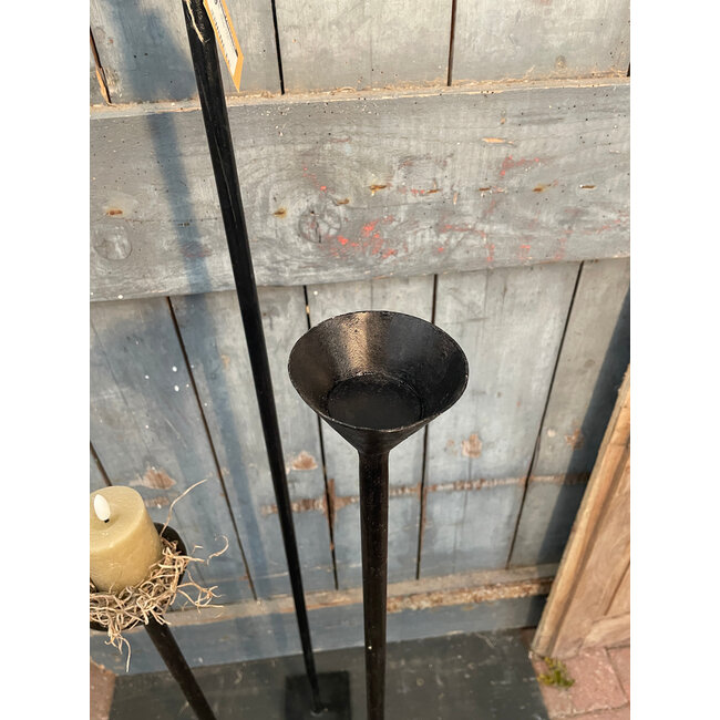 # Set 3 vloerkandelaar metaal | Fay