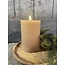 Countryfield # Stompkaars rustiek Ø10CM LED ro Lyon M beige-L10B10H15CM