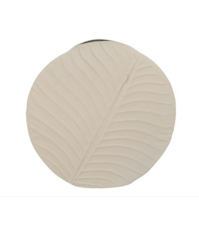 Countryfield # Vaas ro Leaf M crème-L32,5B13H32CM
