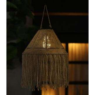 Countryfield # Hanglamp LED solar ro Tobias naturel-L36B36H22CM 807990