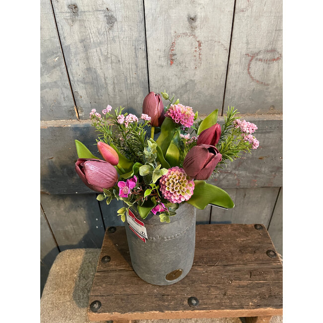 Countryfield ## Dahlia Pompon Boeket paars-L33B20H14CM