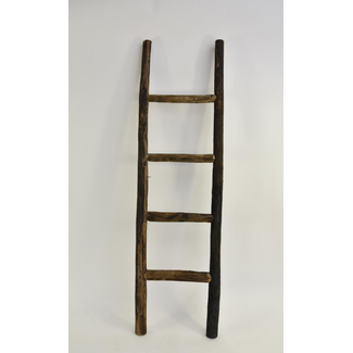 # Ladder bruin melange 120cm x +/- 35 cm 4 treden