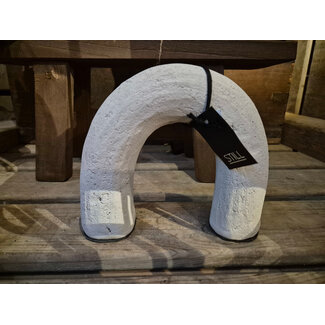 wordt niet verzonden - 47010 - Bow M Beige - 18 x 16 cm