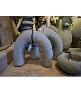 ## wordt niet verzonden  - 46010 - Bow M taupe - 18 x 16 cm