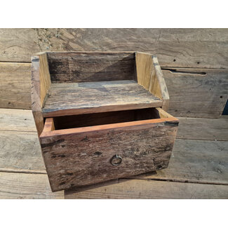 Truckbodywood tafelkast 1 vaks Leo - 36 x 25 x 30 cm