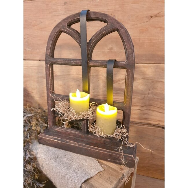 # Houten stalraam - 30 x 7 x 39 cm