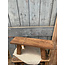 # Houten bankje/krukje/opstapje - ca. 55 x 14 x 20