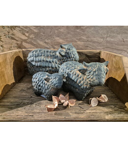 # wordt niet verzonden - Schotse hooglander M grijs-L14B7,5H11CM