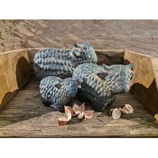 # Schotse hooglander M grijs-L14B7,5H11CM