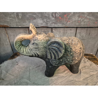 Countryfield # Olifant L - aardewerk - 24 x11x20cm