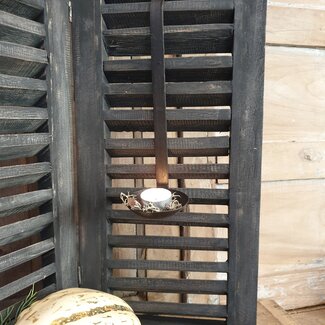 # Metalen hanglepel - lepel - 8 x 8 x 27 cm