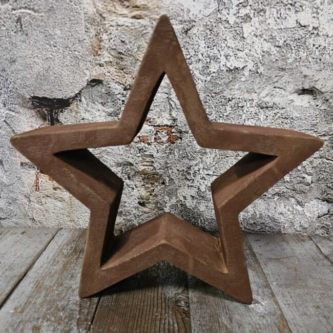 # Pors ster aardewerk 30x8x29cm