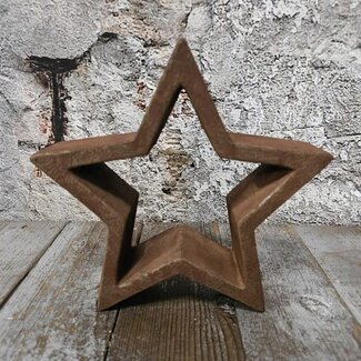 # Pors ster aardewerk 22x6x21cm