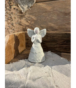 ## Engel aardewerk - 8 x 8 x 14 cm