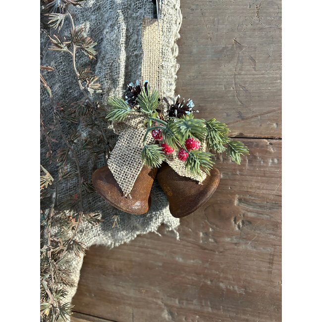 # Kersthanger kerstbel Falk ro roest-L18B13H7CM