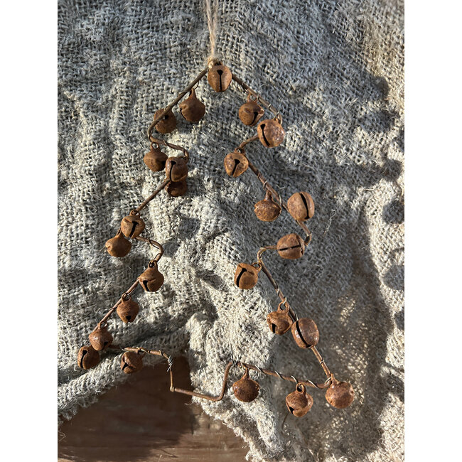 # Belletjes kerstboom - 12 x 17 cm