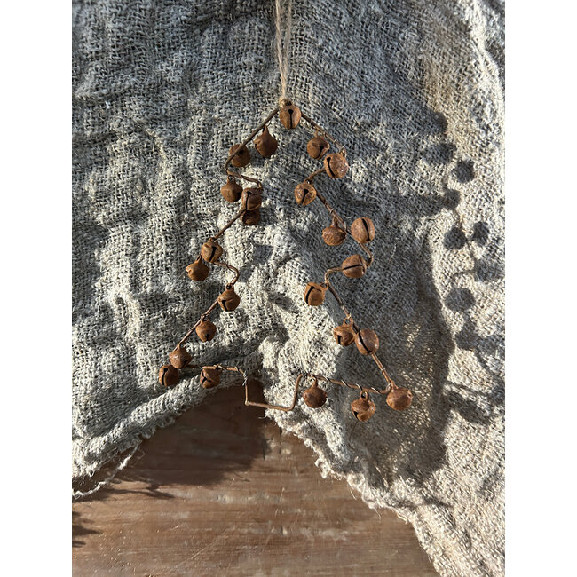 # Belletjes kerstboom - 12 x 17 cm