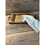 Klein houten dienblad met handvaten - 43 (53 cm met handvaten) x 23 x 5 cm