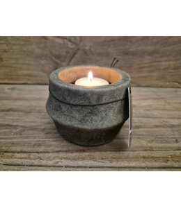 Tealightcup Edge Majestic Brown L D.10 H.7