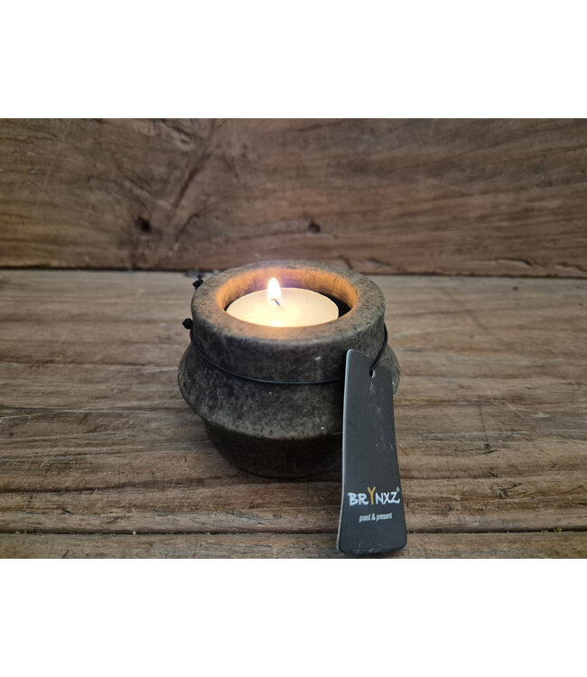 # Tealightcup Edge Majestic Brown M D.9 H.6