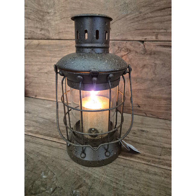 Countryfield # Lantaarn Nedolf S roest-L15B13H26,5CM