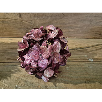 Countryfield # Kunstbloem Hydrangea roze-L67B20H15CM 824015