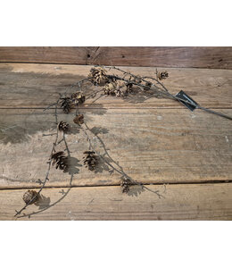 Countryfield Kunstden treur/hang Larix bruin-L80B13H4CM 824748