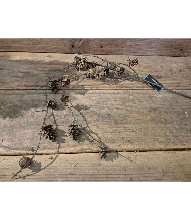 Countryfield Kunstden treur/hang Larix bruin-L80B13H4CM 824748