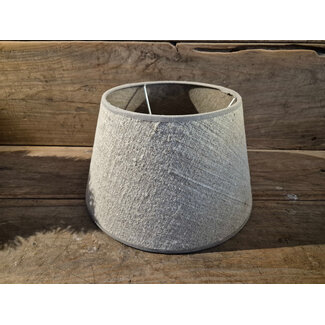 T04 - shabby - ES- lampenkap - 30 (boven 20) x 18 cm