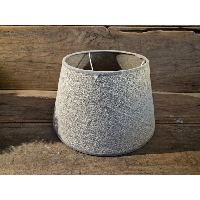 T04 - shabby - ES- lampenkap - 30 (boven 20) x 18 cm