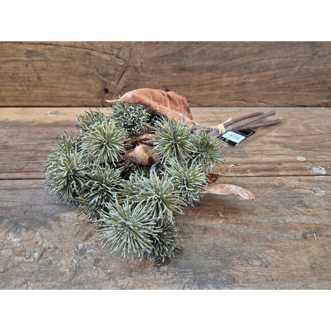 Countryfield # Kunstbundel Ricinus groen-L36B17H20CM