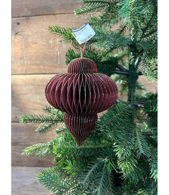 @ Ornament pegel recycled paper rood (2)