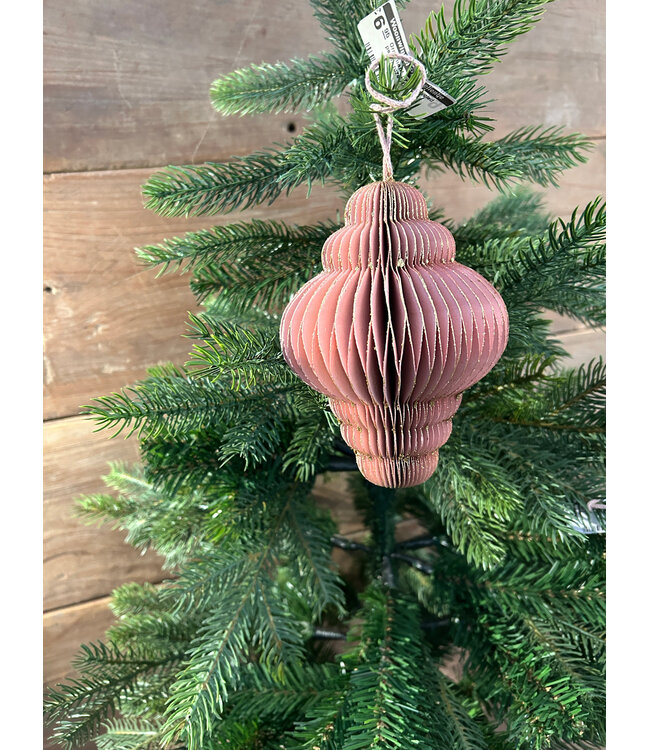 Ornament pegel recycled paper roze (1)