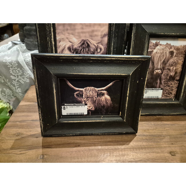 # Fotolijst S ZWART - afmeting fotolijst : 20 x 16 cm/foto formaat: 9 x 13 cm