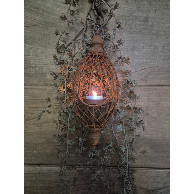 # Ornament hanger roest - 25 cm