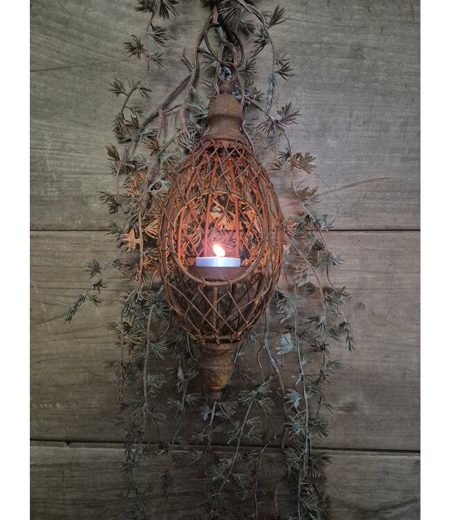 Ornament hanger roest - 25 cm