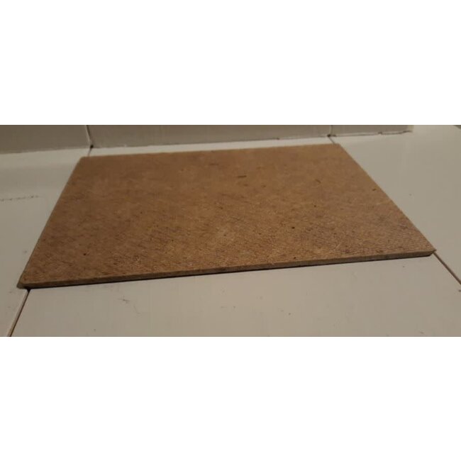 747 - Afbeelding op hardboard - berenklauw - 14 x 19 cm