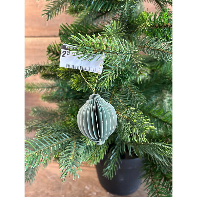 # Figuur papier bal mint