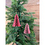 # Kerstboom papier hangdeco donker roze (7)
