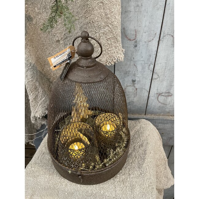 Countryfield # Gaasstolp roest groot (excl. inhoud)